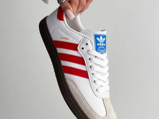 Adidas Samba OG White Scarlet foto 5