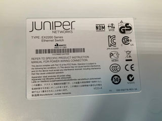 Juniper EX2200 switch cu 24 de porturi GigabitEthernet si 4 SFP foto 3