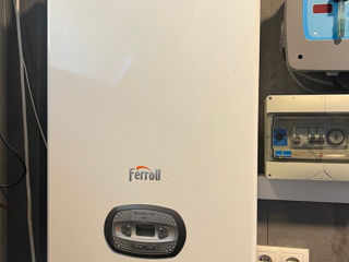 Cazan pe gaz ferroli cu condensare (italia) 30 kw (putere)