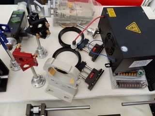 Запчасти для лазера CO2 Комплектующие для co2 лазерного станка Laser CO2  Чиллер CW-5000AG foto 5