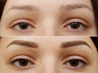 Stilizarea sprincenelor cu Brow henna - Botanica foto 3