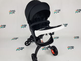 Продам новую детскую коляску Dsland v4 2в1 черная аналог stokke foto 5