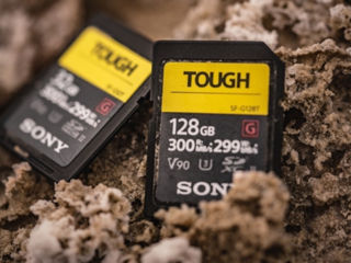 Sony 128GB SF-G Tough V90 UHS-II SDXC. Originale! foto 5