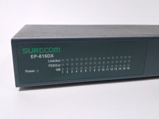 Surecom EP-816 DX. 16-ти портовый Switch