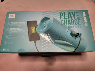 JBL Charge 5 Teal. Новая запечатанная. foto 2