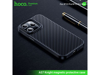 Husă de protecție magnetică Hoco Knight pentru iPhone 16 Pro(AS7) foto 4