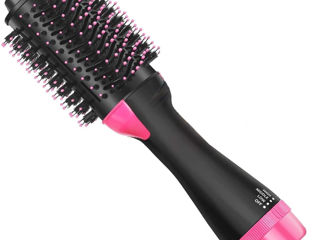 Фен щетка расческа 4 в 1-One Step Hair Dryer & Styler Brush Salon Style foto 3