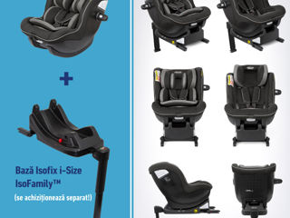 Scaun auto Graco Ascent i-Size Black + Baza Isofix 0-19 kg foto 4