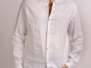 Льняные рубашки (100% linen) foto 6
