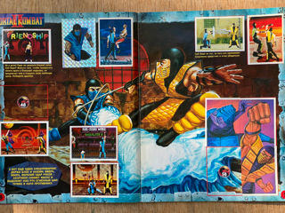Журнал Mortal Kombat 2 Panini, редкость, заполнен наклейками   foto 4