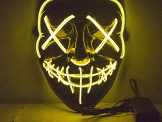 Светодиодная неоновая маска «Судная ночь» - новый тренд 2019 года! foto 6