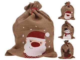 Sac De Craciun 70X50Сm Cu Aplicatie