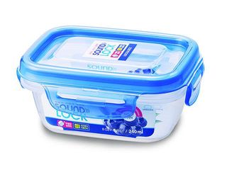 Container Alimentar Ghidini Soundlock 0.24L, 10X12Cm foto 1