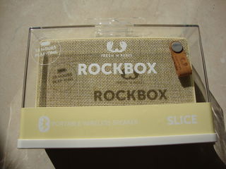 Boxa portabila rockbox fresh n rebel nou sigilat model slice putere 6w 380g acumulator 1400 mah foto 1