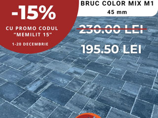 -15% reducere pentru pavaj vibropresat color mix foto 2