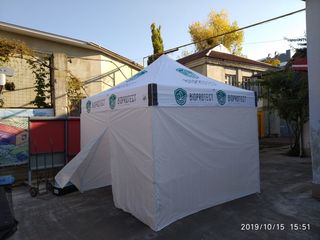 Складные палатки ez-up 3.0м x 3.0 м. corturi montabil / dezmontabil pentru promo foto 6