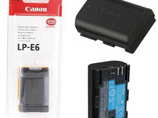 Aккумуляторы Canon Lp-e4, Lp-e5, Lp-e6, Lp-e8, Lp-e10, Lp-e12, Lp-e17, Lp-e19, Bp-511a, Nb-2l foto 1