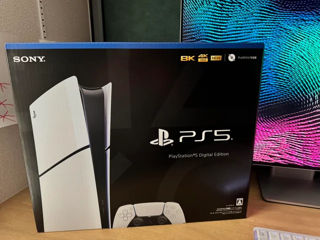 Playstation 5 Slim Digital 1tb + 2 controlere + Stație de încărcare controller foto 1