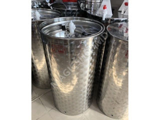 Butoaie inox, capac pneumatic 100l, 150l, 200l, 300l, 400l, 500l, 600l, 700l, 1000 l !!! foto 0
