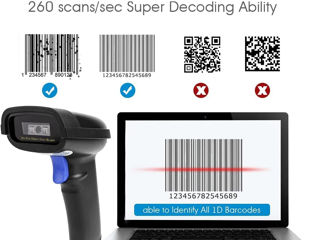 Bluetooth-сканер штрих-кода NETUM foto 3