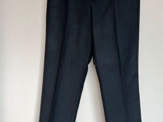 Pantaloni negri cu dunga Mr. Lagerfield 44 cm talia, M брюки foto 4