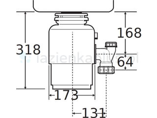 Tocator resturi alimentare TEKA TR 550 foto 2