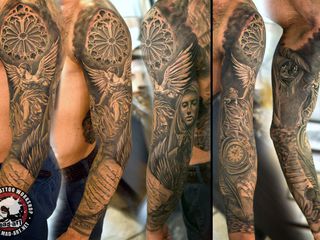 Tattoo.Tatuaj artistic.Художественная татуировка  в студии Mad-Art.Moldova.Chisinau. foto 3
