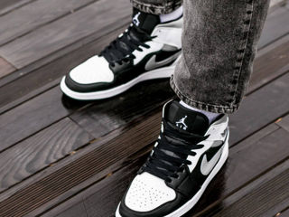 Nike Air Jordan 1 Retro High White/Shadow Unisex foto 5