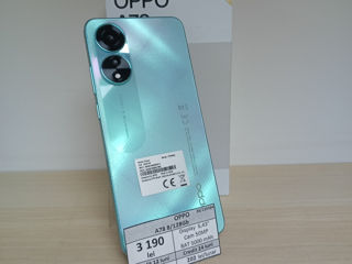 Oppo A78 8/128Gb  2490 lei