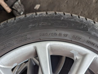 Schimb Jante Toyota 225/50 R17  cu set cauciucuri Vara/Iarna pe Jante Toyota 205/55 R16 cu set foto 2