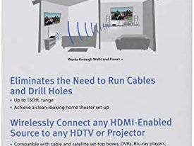Комплект для беспроводного HD-видео 2-го поколения Actiontec My Wireless TV WiFi/HDMI (MWTV2KIT01) foto 9