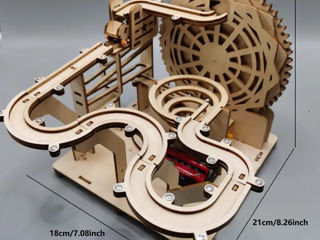 3D Механический Пазл - головоломка из дерева. 3D Mechanical Puzzle este un puzzle realizat din lemn. foto 2