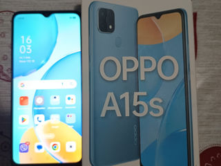 Oppo A15 S ram.4gb. rom64gd. В отличном состоянии. 1300лей