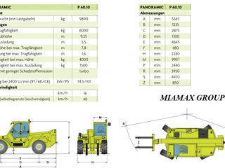 Телескопический погрузчик Merlo P60.10 foto 11