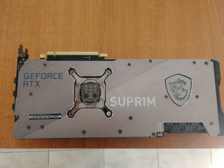 Placă Video MSI GeForce RTX 3080 Suprim X 10G GDDR6X !!! foto 4