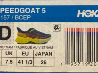 Vând pantofi Hoka Speedgoat 5 (trail*) foto 2