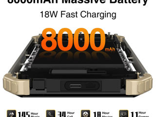 Новый защищенный смартфон Oukitel F-150. Мощная защита от ударов и падений. Водонепронецаем-АКБ-8000 foto 2