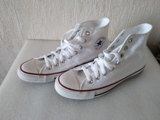 Кеды новые Converse All Star белые высокие  foto 0