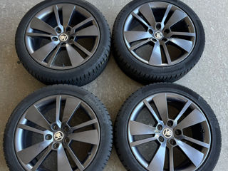 5x112 R18 Skoda cu anvelope 235/45 R18