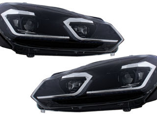 Faruri LED compatibil cu VW Golf 6 VI (2008-2013) Facelift G7.5 Look Silver фары