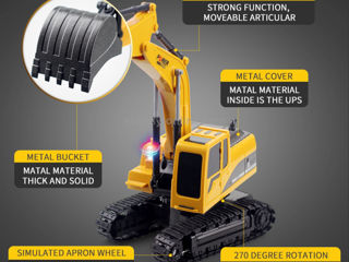 Cu anul nou!Jucărie excavator cu telecomandă.Детская игрушка экскаватор c дистанционным управлением. foto 10