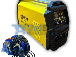 Aparat de sudura Inverter TIG AC/DC 200A Kraft Tool