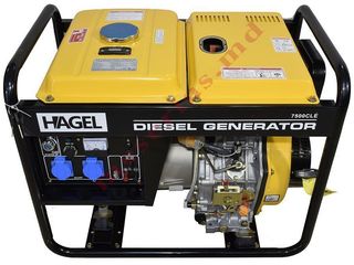 Generator Hagel 7500CLE -ATS дизельный генератор мощностью 5.5 квт/гарнтия/ доставка/21800 lei foto 2