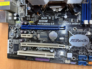 AsRock H55M Socket 1156 DDR3 Video on board - 500Lei foto 3