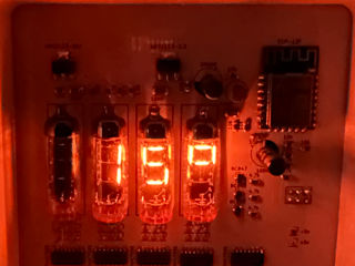 Nixie Clock Часы на лампах ИВ-16 , ИВ-9 нумитроны , Wi-fi clock foto 2