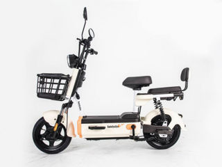 Bicicletă electrică Garow White-Grey-Black 249w foto 4