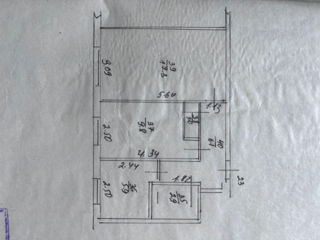 Apartament cu 2 camere, 43 m², 10 cartier, Bălți foto 10