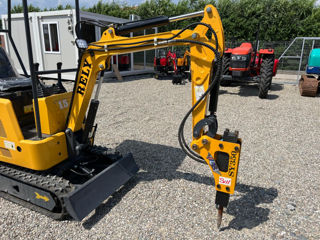 Miniexcavator Rely R15 – 1 Tona , 10 Hp , picamer +cupa (Nou) cu Video foto 6