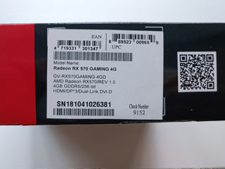 AMD Radeon RX 570 4GB GDDR5 / 256Bit HDMI/DP'3Dual - Link DVI-D foto 5