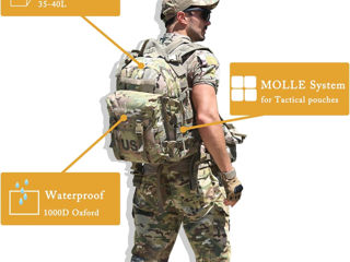 Штурмовой рюкзак US Army Molle II Assault pack 3-day foto 7